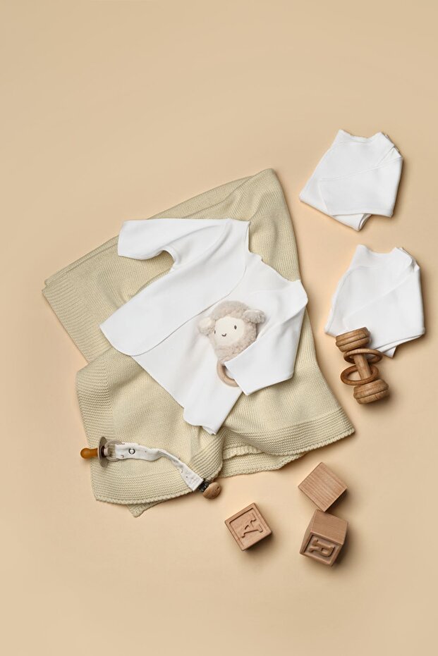 Professional 100% Cotton Newborn Bodysuit - 80g - TryAladdin