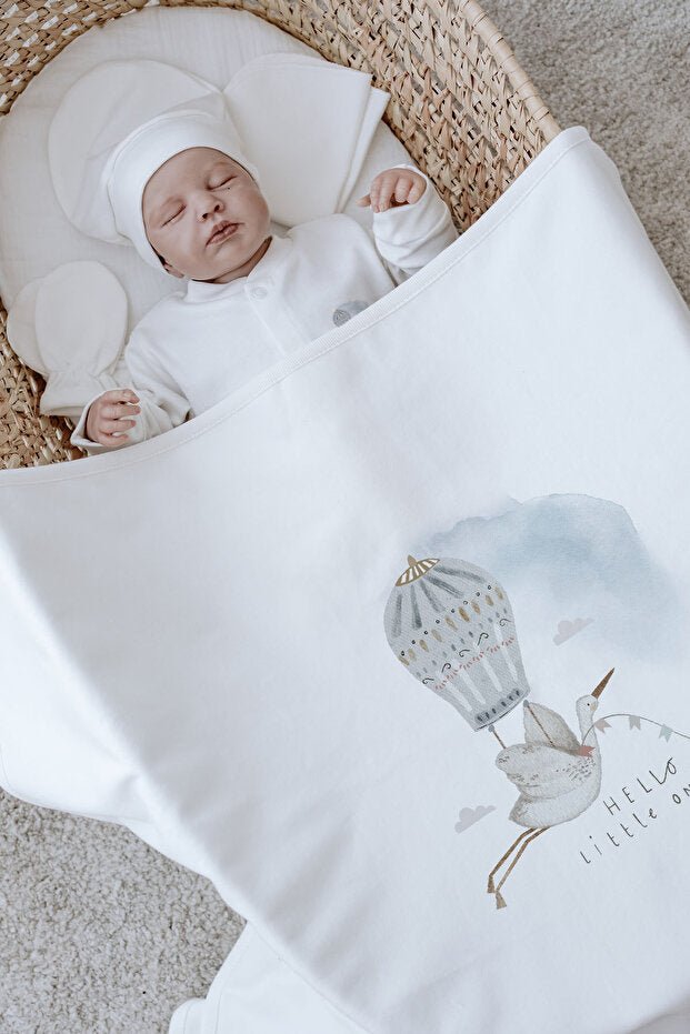 Professional Organic 11 - Piece Newborn Welcome Gift Set - Royal Series - TryAladdin