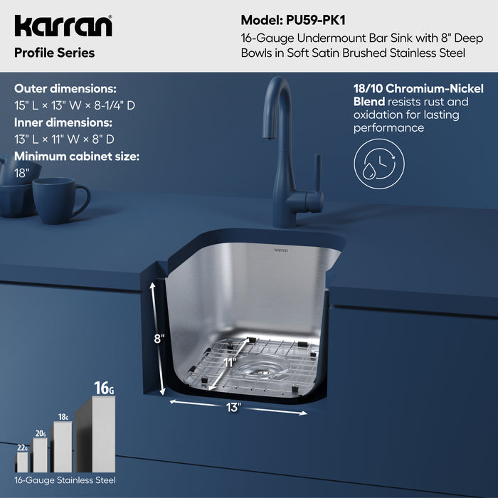 PU59-PK1 Dimensions