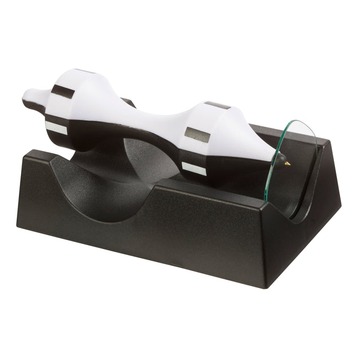 The Project Blueprint Magnetic Levitator by Project Blueprint floats above its black base, a striking science gift for anyone who loves innovative gadgets and precise technology.