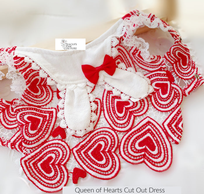 Queen of Hearts Cut Out Dress
