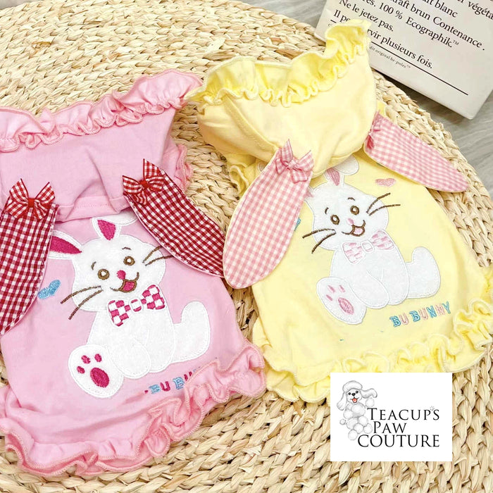 Rabbits & Ruffles Doggie Hoodie