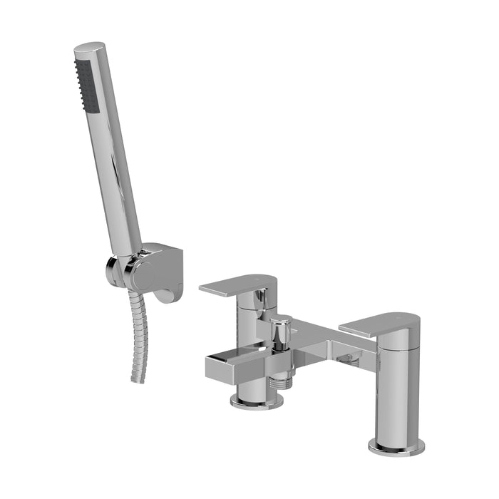 [BTD304] Ranton Contemporary Bath Shower Mixer Tap with Shower Kit, Choice of Colour - Cutout