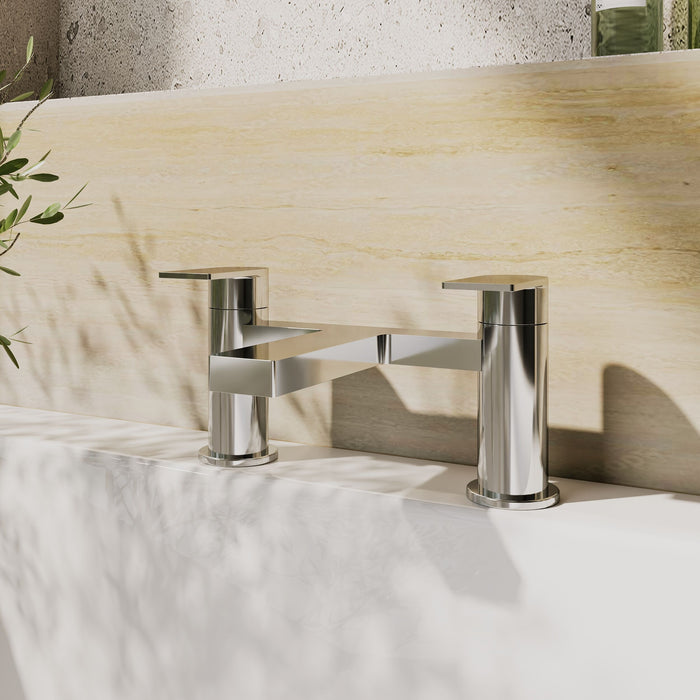[BTD303] Ranton Contemporary Deck Mounted Bath Filler Tap, Choice of Colour