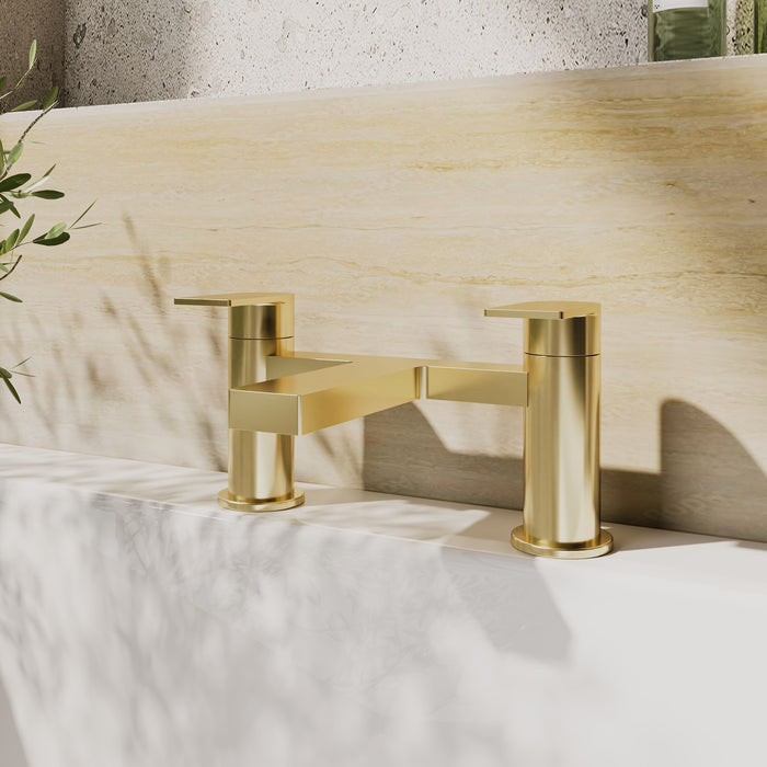 [BTD803] Ranton Contemporary Deck Mounted Bath Filler Tap, Choice of Colour