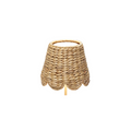 Rattan Lampshade, Scalloped Edge