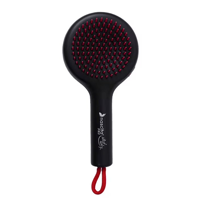 Retractable Travel Hair Brush - Compact Folding Design, Black - TryAladdin