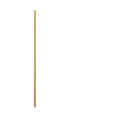 [BEWP014] Return Screen L Profile Kit 1850mm Brass - Cutout