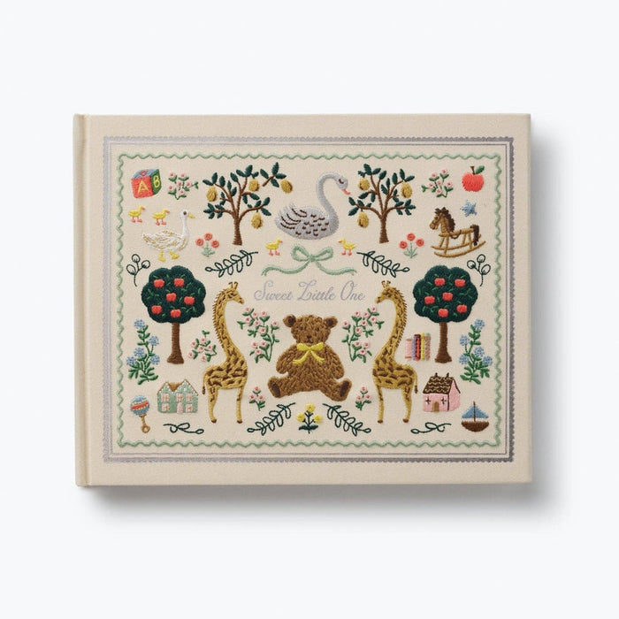 Rifle Paper Co. – Storybook Embroidered Baby Book