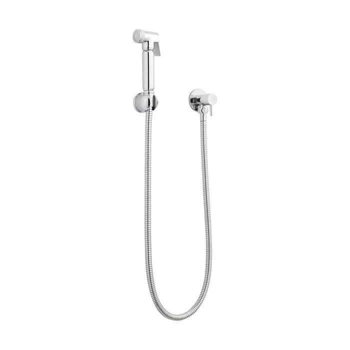 [BSDS001] Round Manual Douche Spray Kit - Chrome - Cutout