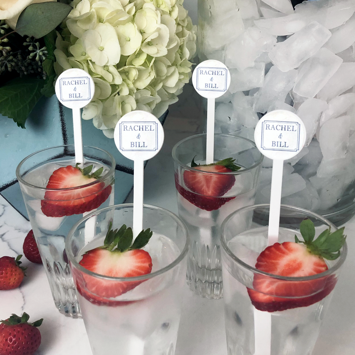 Round Stir Sticks, Custom