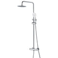 [BB9301] Round Thermostatic Shower Bar Valve Kit - Chrome - Cutout