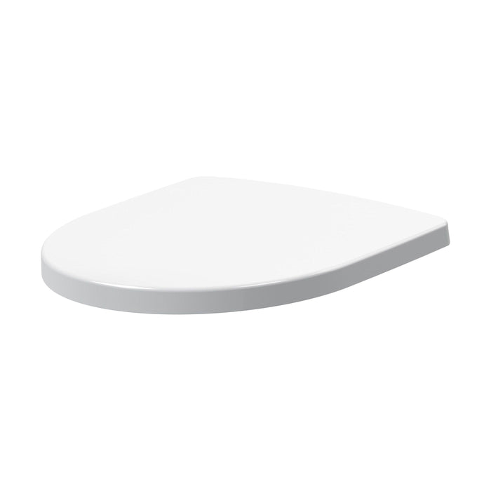 [BCTS399] Round Wrapover S/C Toilet Seat (Urea) - Cutout