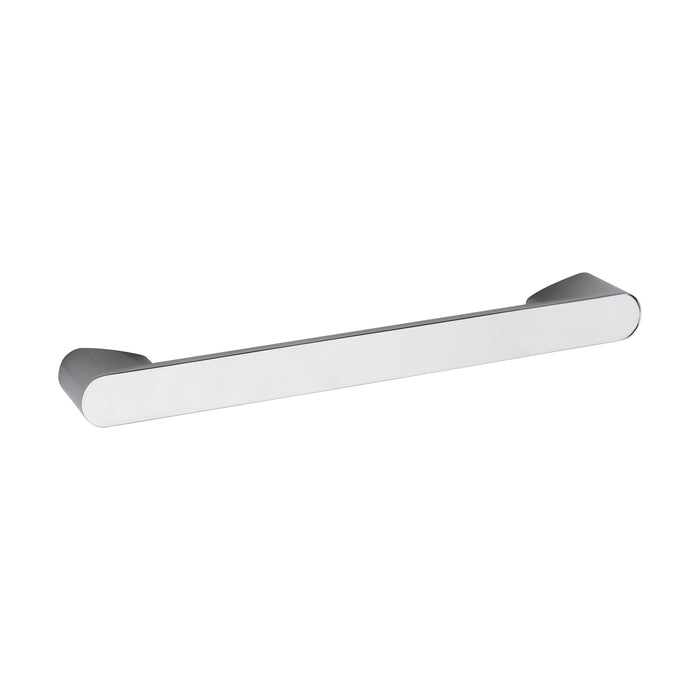 [BFHH401] Rounded D Shape Handle, 215mm (160mm Centres) - Chrome - Cutout