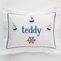 Sailboat Boudoir Pillow