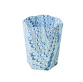 Scallop Marbled Waste Basket
