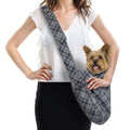 Scotty Charcoal Plaid Cuddle Carrier