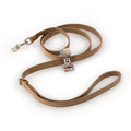 Scotty Leash Fawn Plaid Big Bow