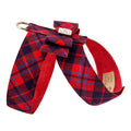 Scotty Tinkie Big Bow Harness Chestnut Plaid