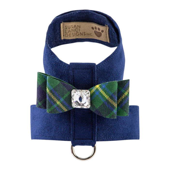 Scotty Tinkie Harness Big Bow Forest Plaid