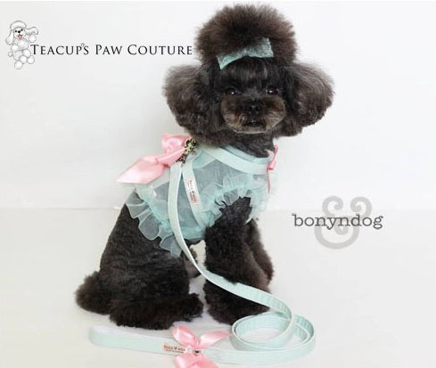 See Through Ruffle Doggie Harness