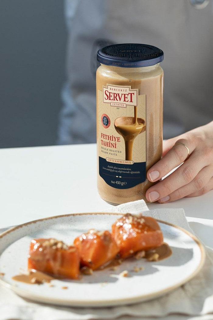 Servet Tahini  | Double Roasted Fresh Fethiye Tahini - TryAladdin