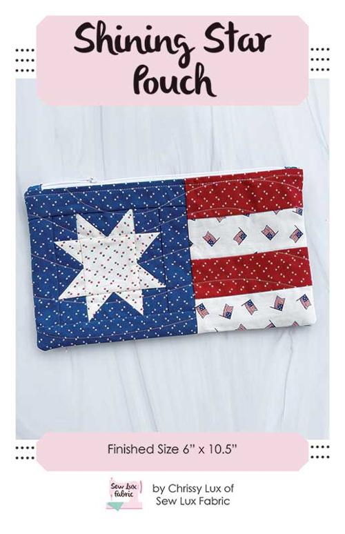 Shining Star Pouch Pattern - Sew Lux Fabric