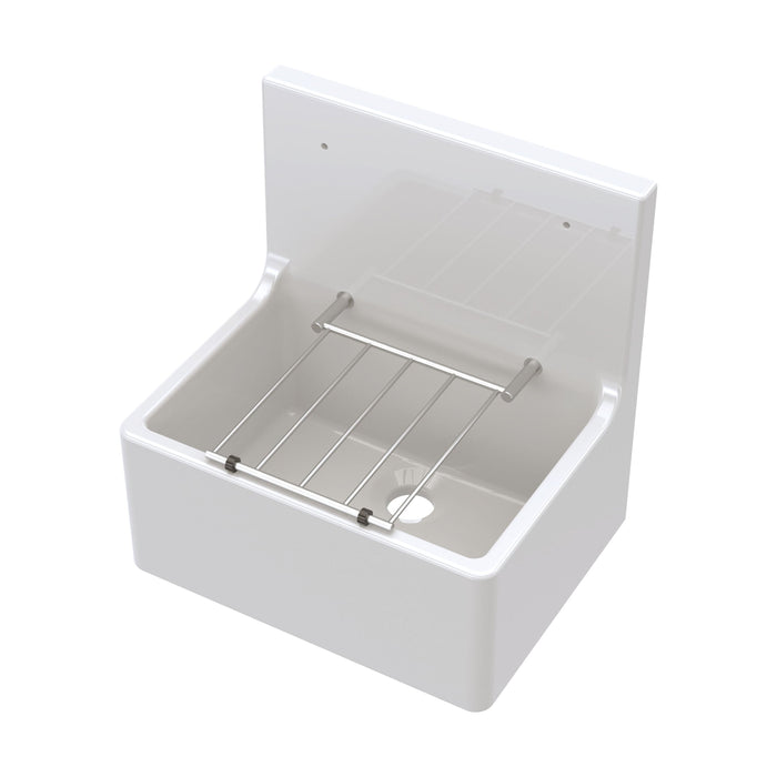 White / Tall Splashback / Sink Only