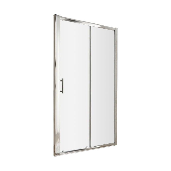 [BE6MSL14] Single Sliding Shower Door, 6mm Toughened Safety Glass, Choice of Size - Cutout