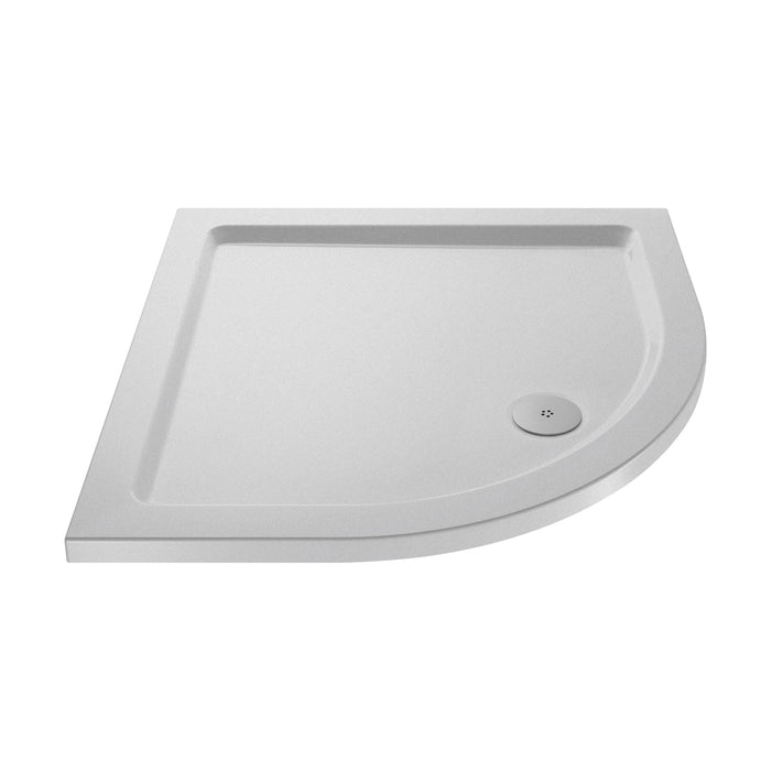 [BETSR105] Slip Resistant Slimline Quadrant Shower Tray - 800mm or 900mm - Cutout