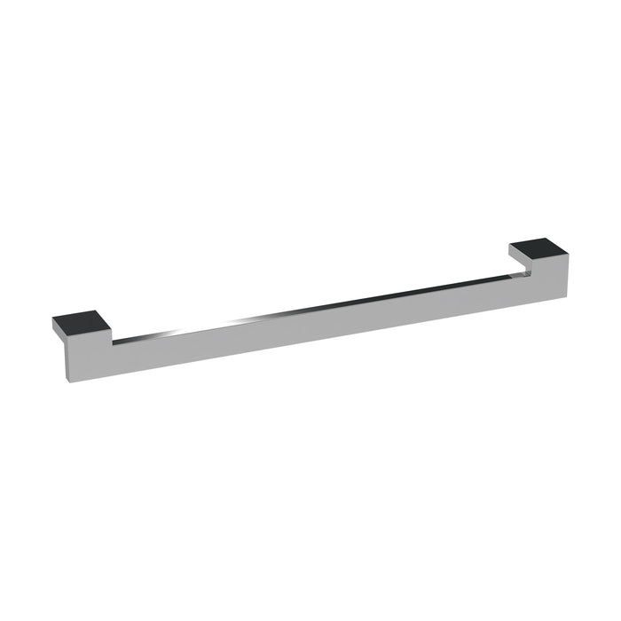 [BFHH320B] Square Drop Handle, 343mm (320mm Centres) - Chrome - Cutout