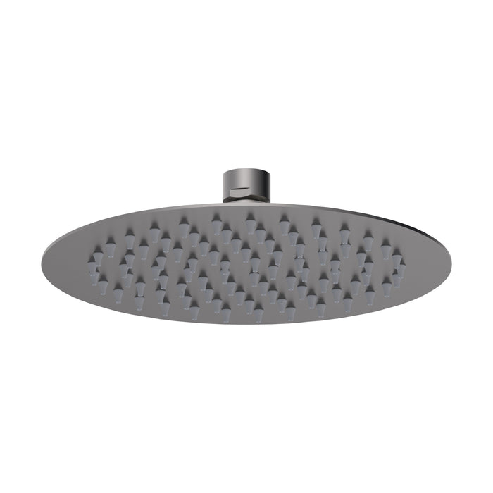 [BSSH7082] Square Fixed Head, 200mm - Brushed Pewter - Cutout