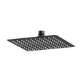 [BSSH4088] Square Fixed Head, 200mm - Matt Black - Cutout