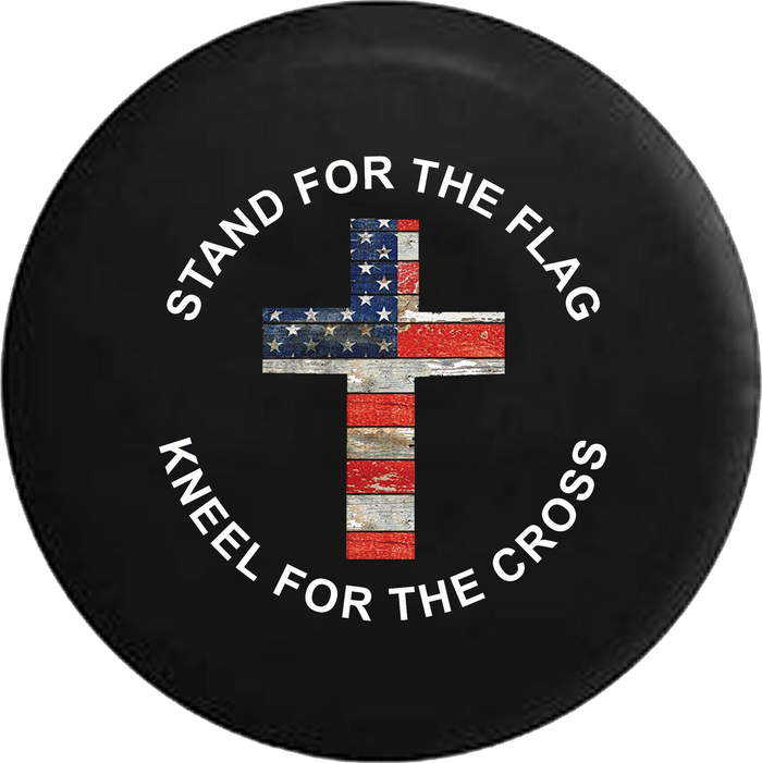 Stand for the Flag Kneel for the Cross Flag