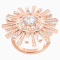 SUNSHINE:RING LRG CZWH/CRY/ROS 58