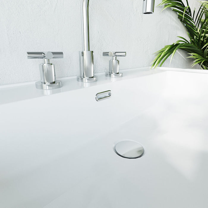 [BAOF01U] Swynnerton Traditional Oval Overflow Cover, 50mm x 26mm - Choice of Colour