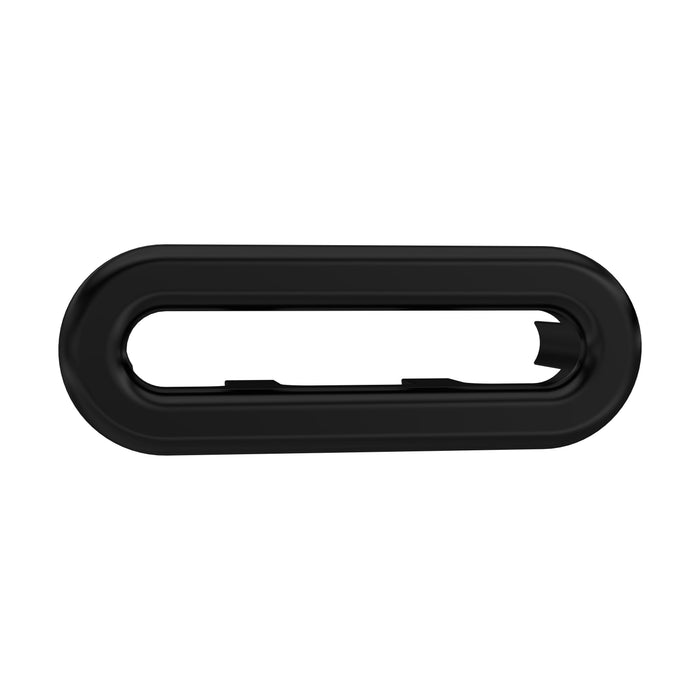 [BAOF02U] Swynnerton Traditional Oval Overflow Cover, 50mm x 26mm - Choice of Colour - Cutout