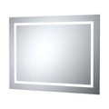 [BMLD506] Talke Rectangular Landscape LED Illuminated Touch Sensor Mirror with Demister, 800 x 500mm - Cutout