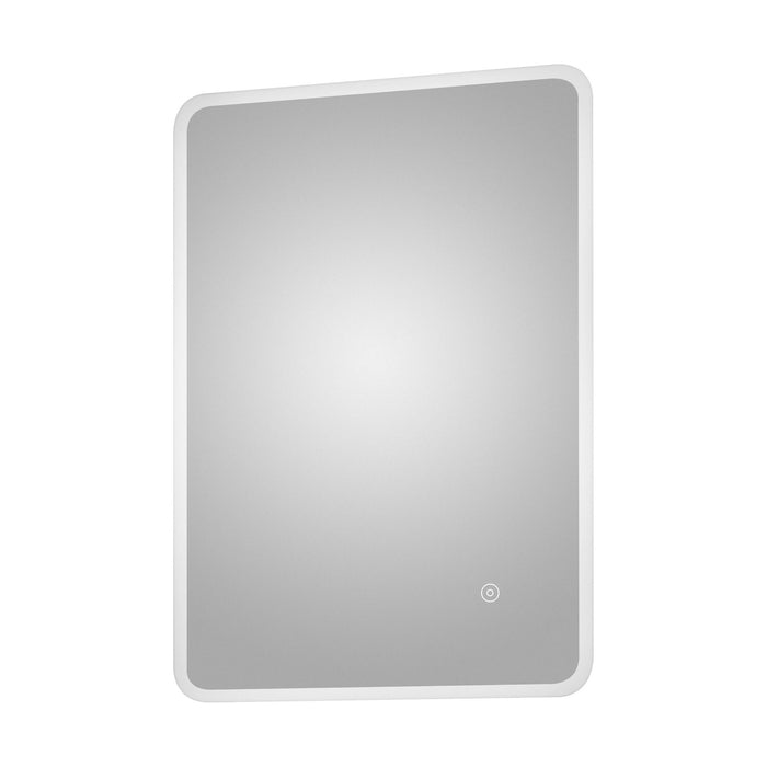 [BMAM603] Talke Soft Square LED Illuminated Touch Sensor Mirror with Demister, 700mm x 500mm - Cutout