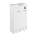 [BFC104WT] Tean Square Floor Standing WC Back to Wall Toilet Unit, Choice of Size and Colour - Cutout