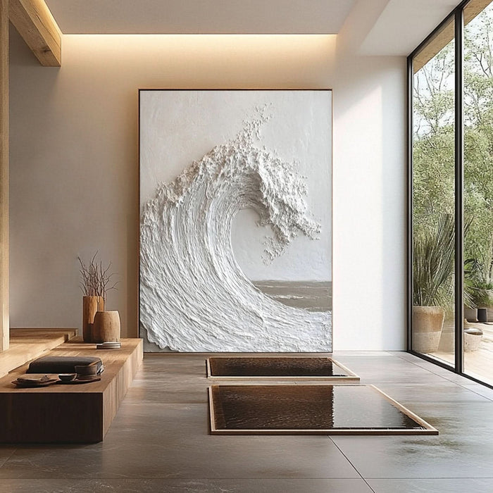 Textured Painting "Adrien Fluctis” - nukeart