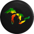 Tie Dye Tiedye Great Lakes Michigan Mitten