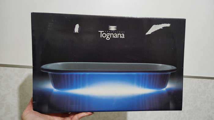 Tognana PyroCook Rectangular Porcelain Baking Dish - Made in Italy (34x22 cm)