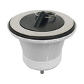 [BKW301] Traditional Cleaner Sink Waste with Plug with a Chrome Finish - Cutout