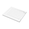 [BKS249] Traditional Fireclay Ceramic Kitchen Worktop Sink Drainer with Grooves - Cutout