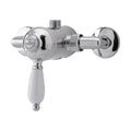 [BSMV201] Traditional Round Concealed Manual Shower Valve (1 Outlet) - Chrome - Cutout
