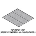 True 974363 - Wire Shelf with Clips - Gray Coated PVC
