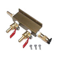 True 873116 - 2 Way Manifold for Dual Angle Faucet