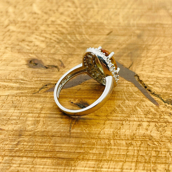 Turkish Handmade Zultanite Oval Ring | 925 Sterling Silver Women's Jewelry