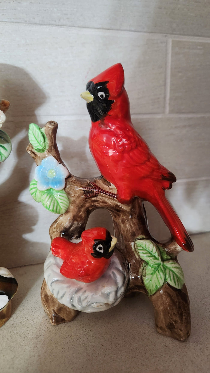 Ucagco Japan Ceramic Bird Figurines Set